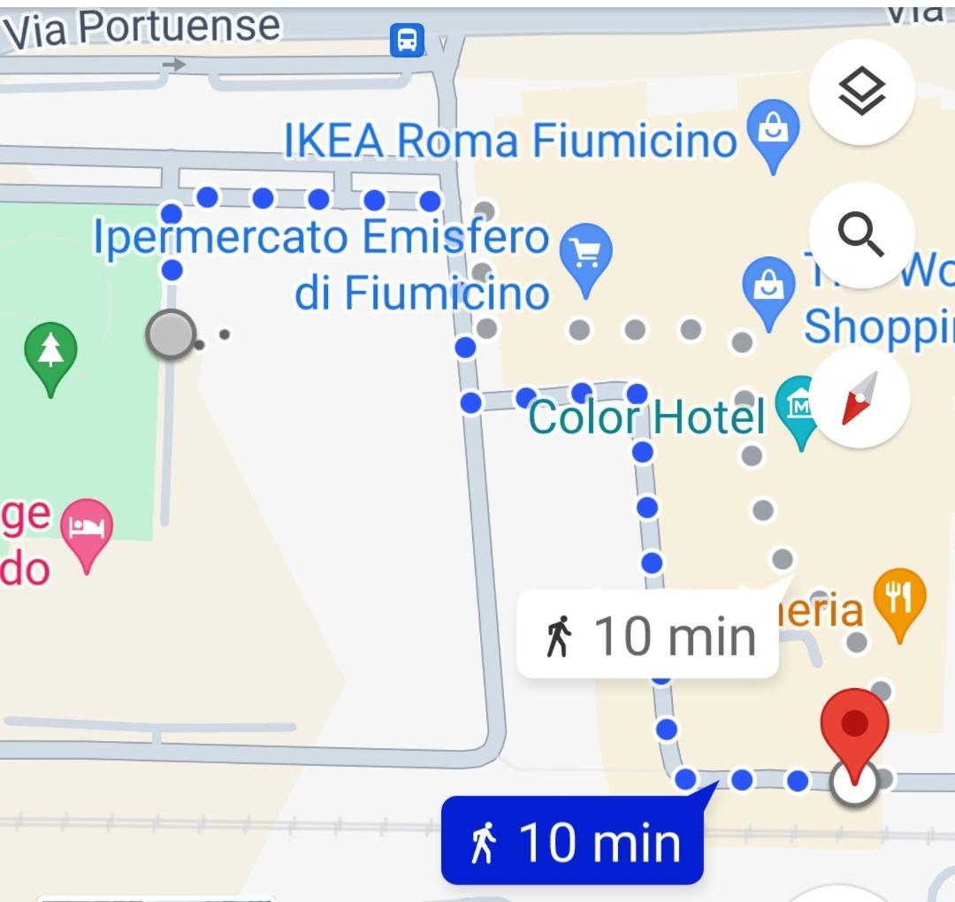 The House Room Aeroporto Fiumicino Exterior photo